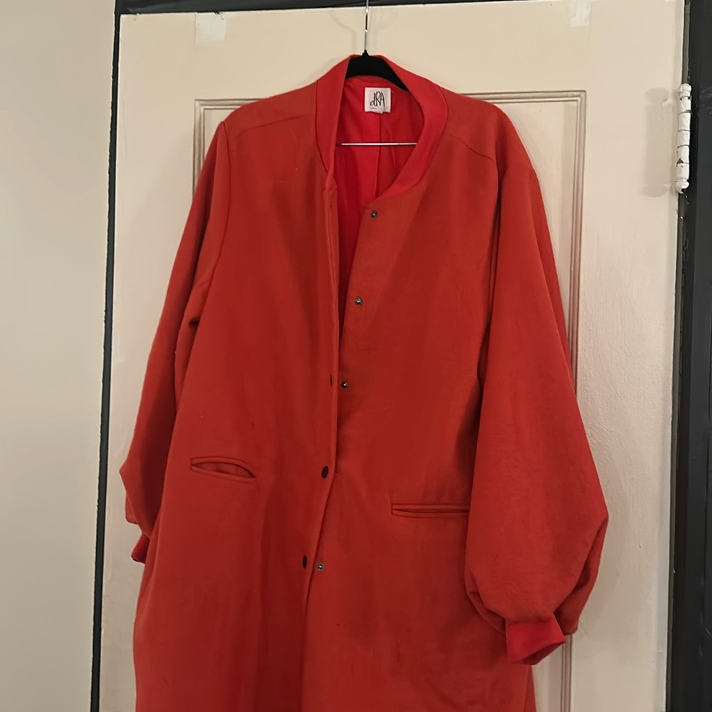 Anthropologie Dra Los Angeles - red balloon jacket
